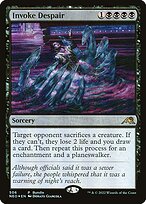 Invoke Despair - Kamigawa: Neon Dynasty - Promo Foil