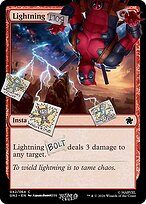 Lightning Bolt - Secret Lair Drop