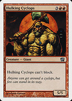 Hulking Cyclops - Eighth Edition