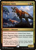 Regisaur Alpha - Ixalan Promos