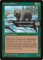 Osos pardos (Grizzly Bears) - Fourth Edition Foreign Black Border