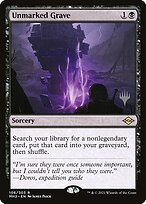 Unmarked Grave - Modern Horizons 2 Promos