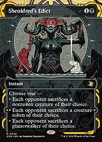 Sheoldred's Edict - Secrets of Strixhaven Mystical Archive - Showcase