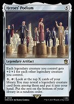 Heroes' Podium - Doctor Who - Surge Foil