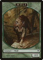 Wolf - Zendikar Tokens