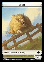 Sheep - Outlaws of Thunder Junction Tokens