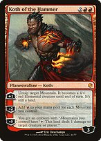 Koth of the Hammer - Duel Decks: Venser vs. Koth - Promo Foil