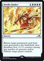 Invoke Justice - Kamigawa: Neon Dynasty Promos