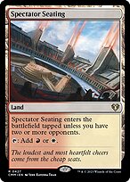 Spectator Seating - Commander Masters