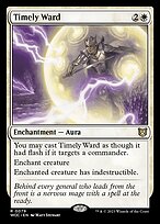 Timely Ward - Wilds of Eldraine Commander