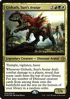 Gishath, Sun's Avatar - Ixalan Promos