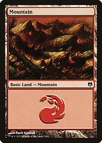 Mountain - Duel Decks: Heroes vs. Monsters