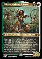 Ellivere of the Wild Court - Wilds of Eldraine Commander - Etched Foil