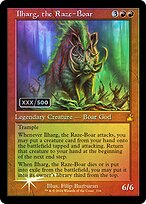 Ilharg, the Raze-Boar - Ravnica Remastered - Double Rainbow, Retro