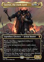 Sauron, the Dark Lord - The Hobbit Commander - Borderless