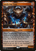 Sundering Titan - Kaladesh Inventions