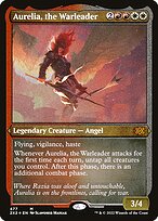 Aurelia, the Warleader - Double Masters 2022 - Etched Foil