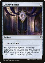 Orzhov Signet - Commander Legends: Battle for Baldur's Gate