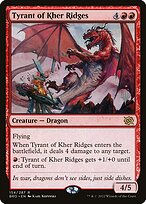Tyrant of Kher Ridges - The Brothers' War Promos