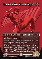 Daredevil, Man Without Fear - Marvel Super Heroes - Borderless