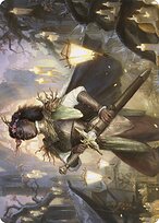 Sungold Sentinel - Midnight Hunt Art Series - Borderless