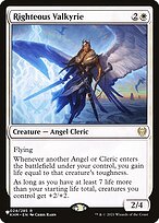 Righteous Valkyrie - The List - Promo Foil