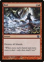 Boil - Eighth Edition - Promo Foil