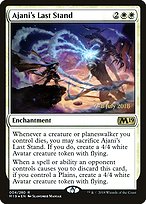 Ajani's Last Stand - Core Set 2019 Promos