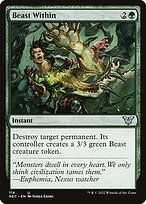 Beast Within - Neon Dynasty Commander