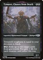 Tymaret, Chosen from Death - Multiverse Legends - Etched Foil