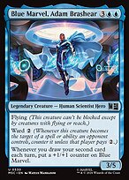 Blue Marvel, Adam Brashear - Marvel Super Heroes Commander