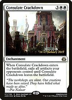 Consulate Crackdown - Aether Revolt Promos - Promo Foil