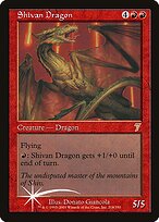 Shivan Dragon - Seventh Edition