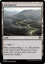 Ash Barrens - Commander Masters