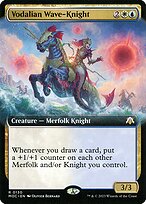 Vodalian Wave-Knight - March of the Machine Commander - Extended Art