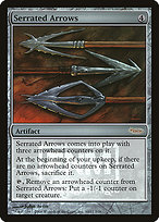 Serrated Arrows - Friday Night Magic 2008 - Promo Foil