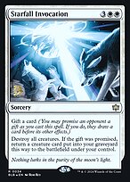 Starfall Invocation - Bloomburrow Promos