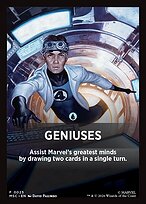 Geniuses - Marvel Super Heroes Jumpstart Front Cards
