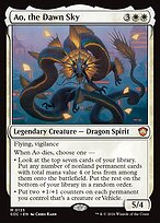 Ao, the Dawn Sky - Secrets of Strixhaven Commander