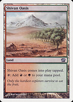 Shivan Oasis - Eighth Edition