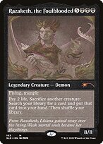 Razaketh, the Foulblooded - Secret Lair Drop - Etched Foil