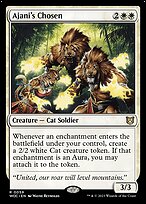 Ajani's Chosen - Wilds of Eldraine Commander