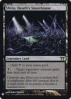 Shizo, Death's Storehouse - The List - Promo Foil