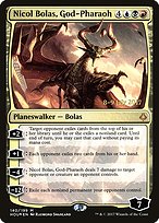 Nicol Bolas, God-Pharaoh - Hour of Devastation Promos - Promo Foil