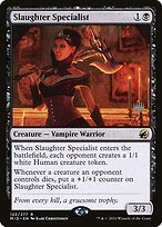 Slaughter Specialist - Innistrad: Midnight Hunt Promos