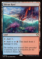 Shivan Reef - Secrets of Strixhaven Commander