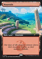 Mountain - Secret Lair Drop - Extended Art