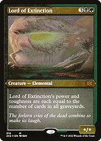 Lord of Extinction - Double Masters 2022 - Etched Foil