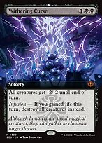 Withering Curse - Secrets of Strixhaven - Extended Art