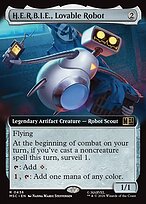 H.E.R.B.I.E., Lovable Robot - Marvel Super Heroes Commander - Extended Art